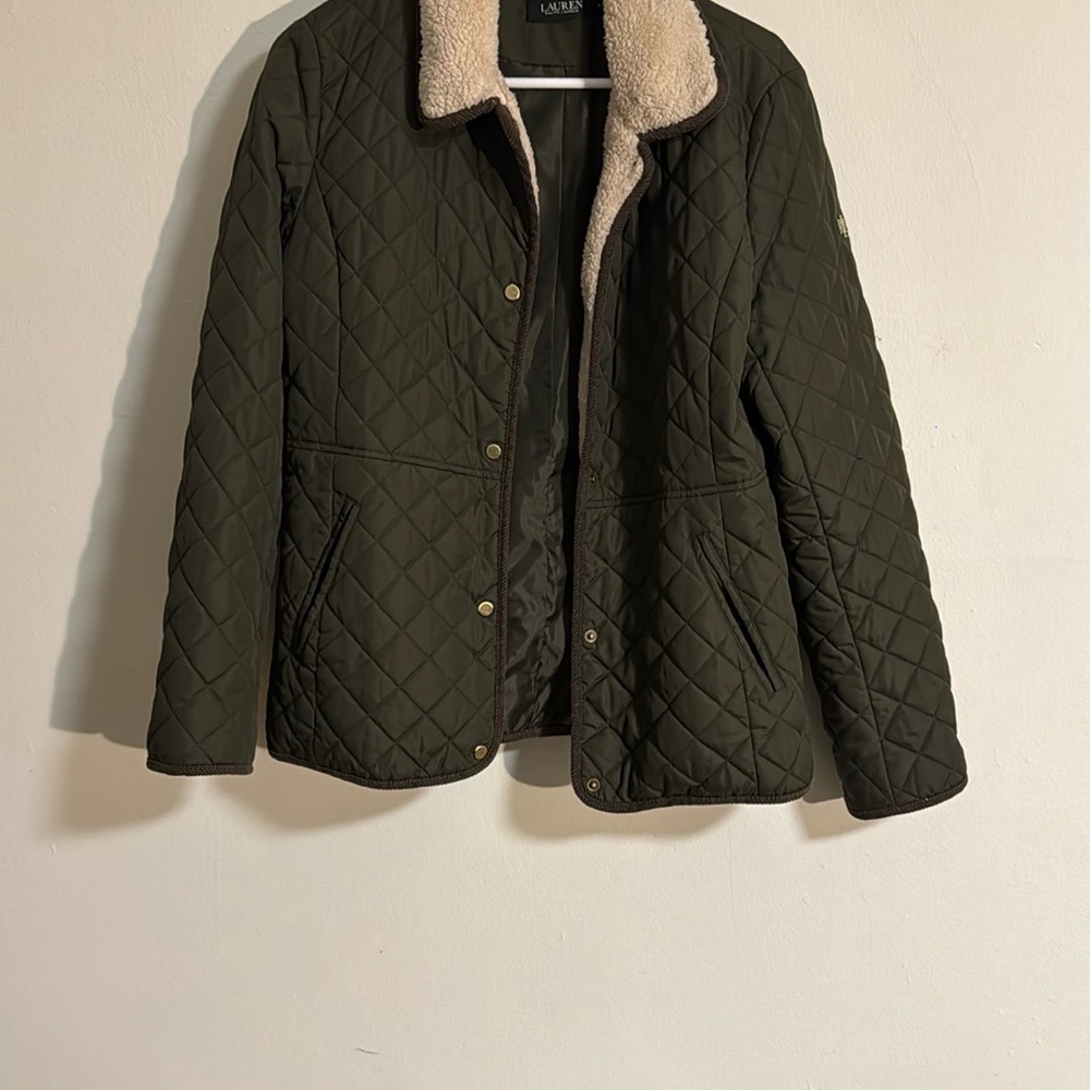 L.L. Bean Women's Quilted Jacket - Olive